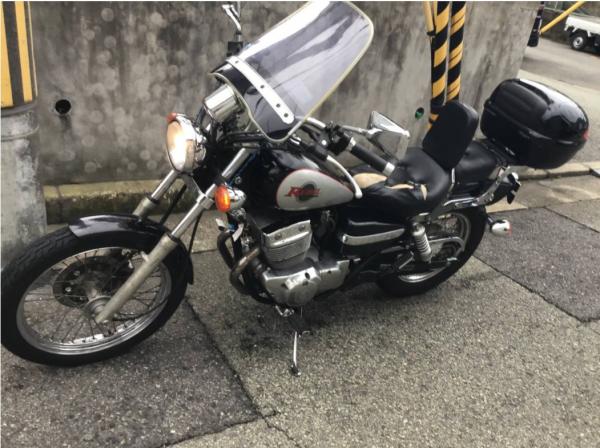 Мотоцикл круизер Honda Rebel 250 рама MC13 тюнинг custom задний мотокофр гв 1992 — фото 2